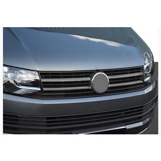 Lišty na mriežku – čierny chróm 2015-2019 (4 ks, nerez) Volkswagen T6 2015–2024 fotografia 1