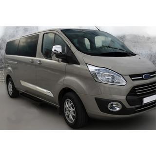 Kryty zrkadiel sivé matné (2 ks, plast) Ford Custom 2013–2022 fotografia 4