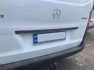 Mercedes Vito/V-trieda W447 2014– Lišta nad ŠPZ BlackChrome (nerez) fotografia 2