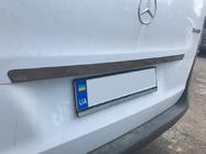 Mercedes Vito/V-trieda W447 2014– Lišta nad ŠPZ BlackChrome (nerez) fotografia 4