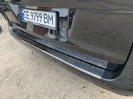 Mercedes Vito/V-trieda W447 2014– Ochranná lišta na zadný nárazník OmsaLine Čierny chróm (nerez) fotografia 2