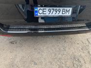 Mercedes Vito/V-trieda W447 2014– Ochranná lišta na zadný nárazník OmsaLine Čierny chróm (nerez) fotografia 7