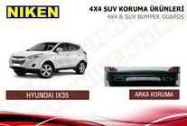Hyundai IX-35 2010–2015 Zadný plastový nadstavec V3 fotografia 6
