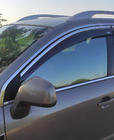 Opel Antara 2006–2017 Okenné deflektory s chrómovou lištou (4 ks, Niken) fotografia 5