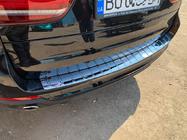 BMW X5 F15 2013–2018 Chrómová lišta na zadný nárazník (OmsaLine) fotografia 2