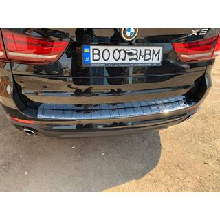 Chrómová lišta na zadný nárazník (OmsaLine) BMW X5 F15 2013–2018 fotografia 3