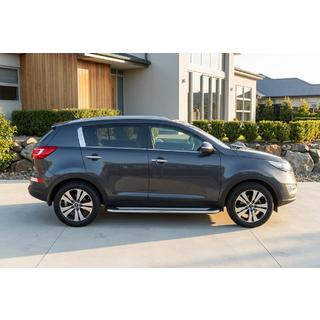 Bočné nášľapy Maydos V2 (2 ks, hliník/nehrdzavejúca oceľ) Kia Sportage 2010–2015 fotografia 1