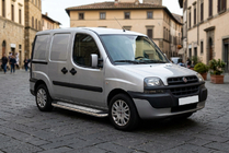 Fiat Doblo I 2001–2005 Bočné nášľapy Maydos V2 (2 ks, hliník/nehrdzavejúca oceľ) fotografia 1