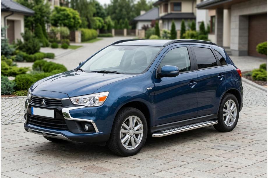 Mitsubishi ASX 2010–2023 Bočné nášľapy Maydos V2 (2 ks, hliník/nehrdzavejúca oceľ) Image