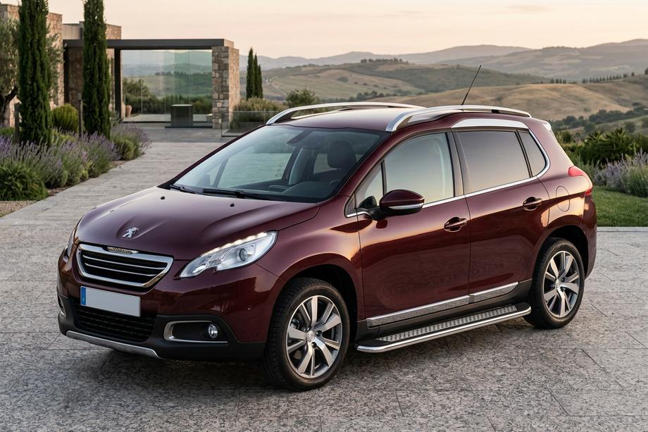 Peugeot 3008 2008–2016 Bočné nášľapy Maydos V2 (2 ks, hliník/nehrdzavejúca oceľ) 2014-2016 Image