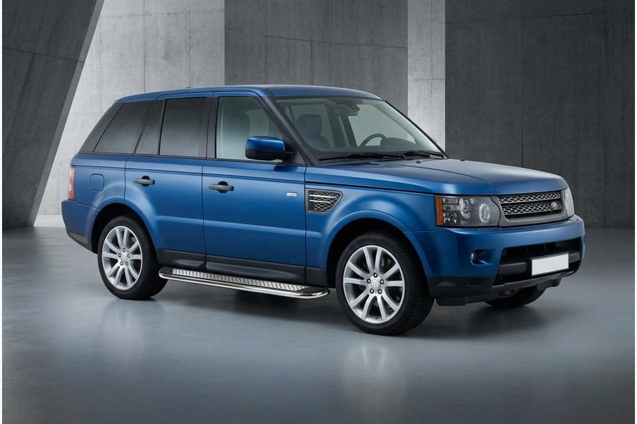 Range Rover Sport 2005–2013 Bočné nášľapy Maydos V2 (2 ks, hliník/nehrdzavejúca oceľ) Image