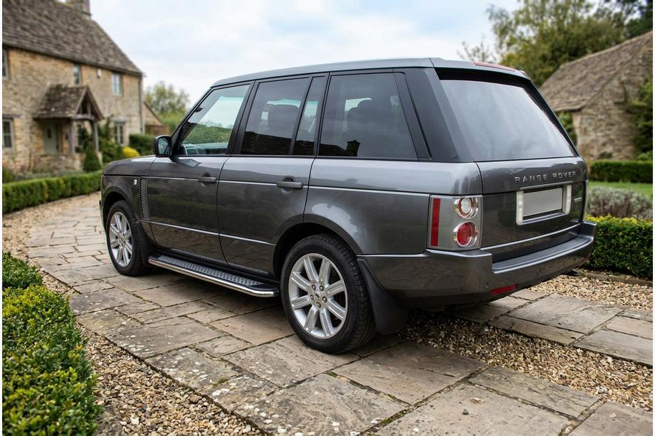 Range Rover III L322 2002–2012 Bočné nášľapy Maydos V2 (2 ks, hliník/nehrdzavejúca oceľ) Image