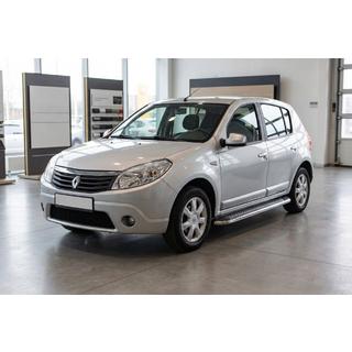 Bočné nášľapy Maydos V2 (2 ks, hliník/nehrdzavejúca oceľ) Renault Sandero 2007–2013 fotografia 1
