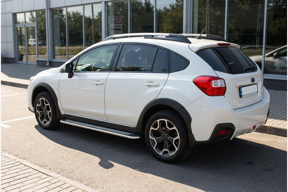 Subaru XV 2011–2017 Bočné nášľapy Maydos V2 (2 ks, hliník/nehrdzavejúca oceľ) Image