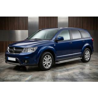 Bočné nášľapy Maydos V2 (2 ks, hliník/nehrdzavejúca oceľ) Dodge Journey 2008–2020 fotografia 1