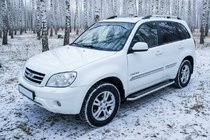 Chery Tiggo 1 2005–2016 Bočné nášľapy Maydos V2 (2 ks, hliník/nehrdzavejúca oceľ) fotografia 1