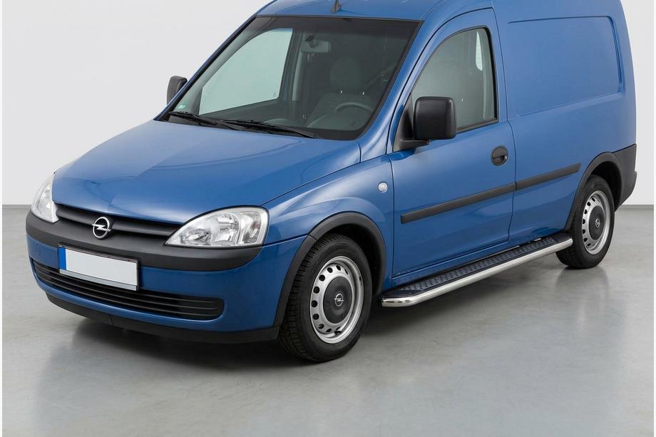Opel Combo 2002–2012 Bočné nášľapy Maydos V2 (2 ks, hliník/nehrdzavejúca oceľ) Image