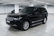 Range Rover IV L405 2013–2021 Bočné nášľapy Maydos V2 (2 ks, hliník/nehrdzavejúca oceľ) fotografia 1