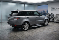 Range Rover Sport 2014–2022 Bočné nášľapy Maydos V2 (2 ks, hliník/nehrdzavejúca oceľ) fotografia 1