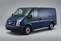 Ford Transit 2000–2014 Bočné nášľapy Maydos V2 (2 ks, hliník/nehrdzavejúca oceľ) fotografia 1