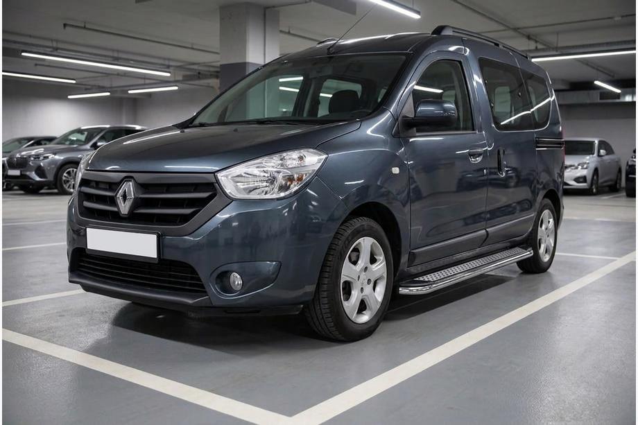 Dacia Dokker 2013–2022 Bočné nášľapy Maydos V2 (2 ks, hliník/nehrdzavejúca oceľ) Image
