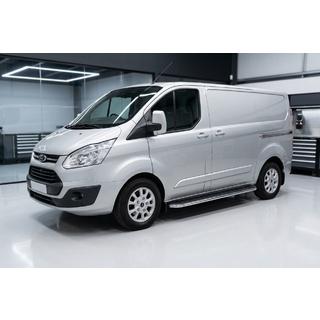 Bočné nášľapy Maydos V1 (2 ks, hliník / nerez) Ford Custom 2013–2022 fotografia 1