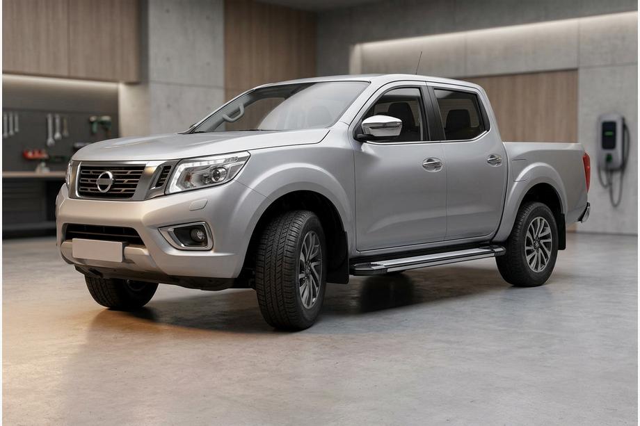Nissan Navara/NP300 2016– Bočné nášľapy Rainbow (2 ks, hliník) Image