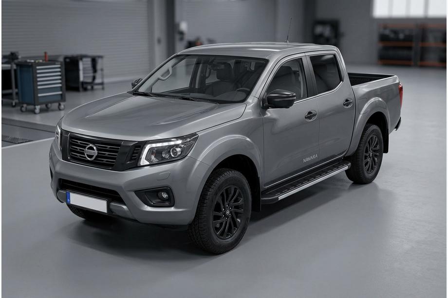 Nissan Navara/NP300 2016– Bočné nášľapy Duru (2 ks, hliník) Image