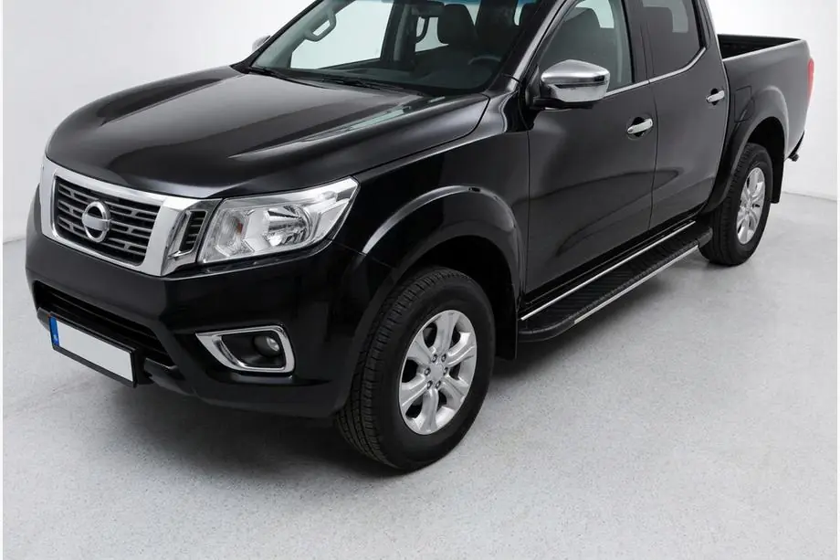 Nissan Navara/NP300 2016– Bočné nášľapy Bosphore Grey (2 ks, hliník) Image