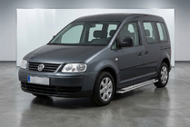 Volkswagen Caddy 2004–2010 Bočné nášľapy Maydos V2 (2 ks, hliník/nehrdzavejúca oceľ) fotografia 1