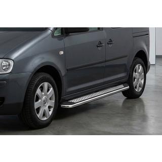 Bočné nášľapy Maydos V2 (2 ks, hliník/nehrdzavejúca oceľ) Volkswagen Caddy 2010–2015 fotografia 1