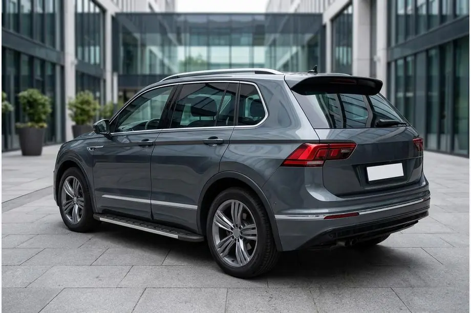 Volkswagen Tiguan 2016–2023 Bočné nášľapy Duru (2 ks, hliník) Fotografia 1