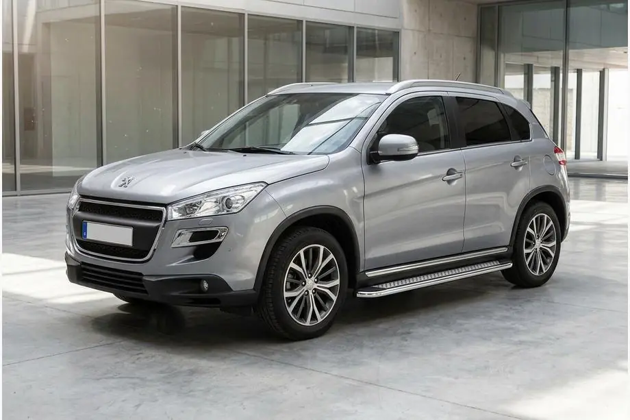 Peugeot 4008 2012–2017 Bočné nášľapy Maydos V2 (2 ks, hliník/nehrdzavejúca oceľ) Image