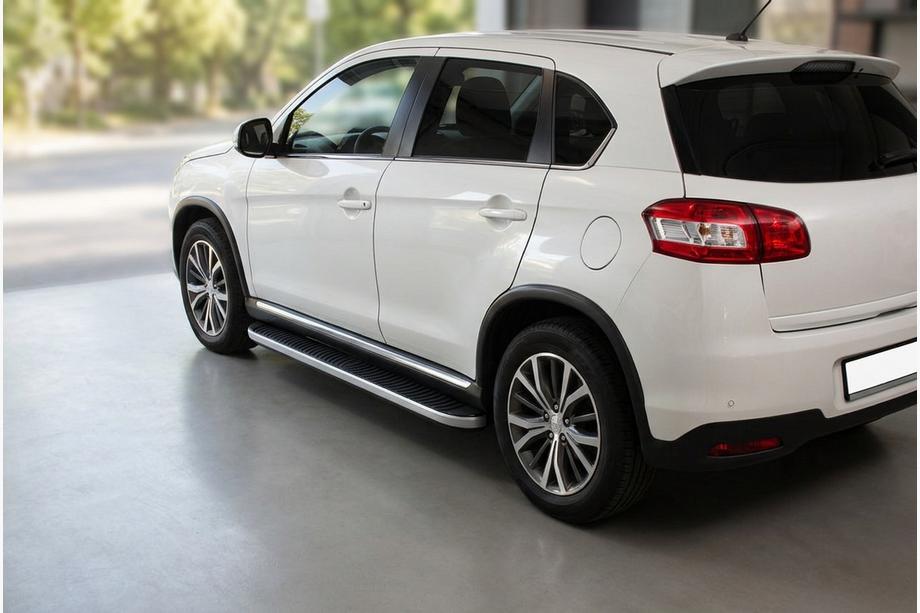 Peugeot 4008 2012–2017 Bočné nášľapy Tayga (2 ks, hliník) Image