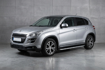 Peugeot 4008 2012–2017 Bočné nášľapy Fullmond (2 ks, hliník) fotografia 1