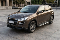 Peugeot 4008 2012–2017 Bočné prahy Sunrise (2 ks, hliník) fotografia 1