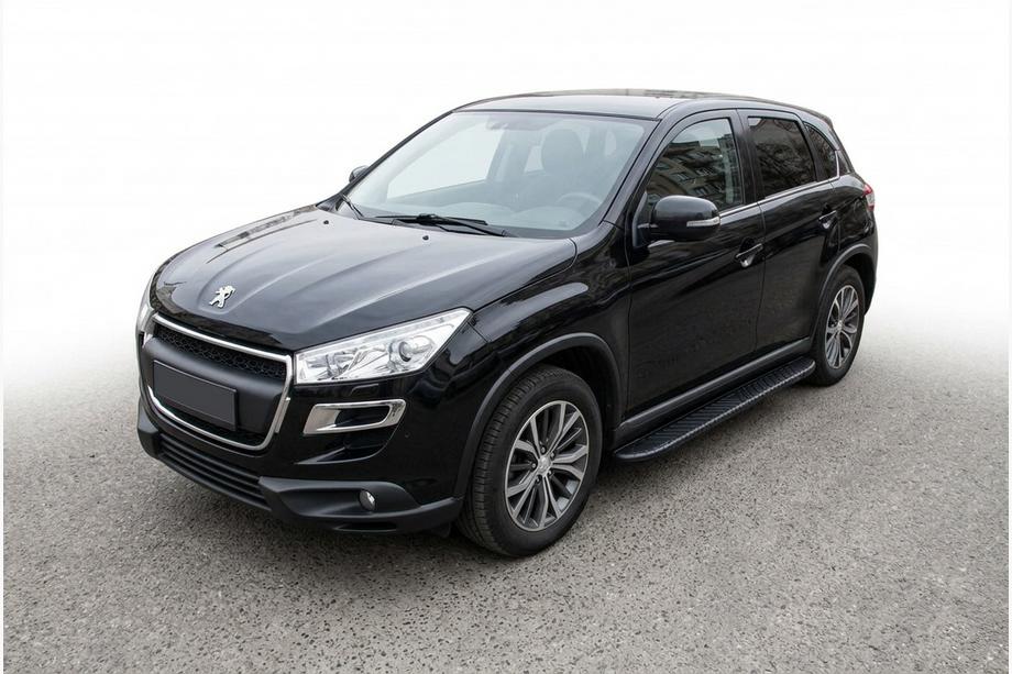 Peugeot 4008 2012–2017 Bočné nášľapy Bosphorus Black (2 ks, hliník) Image