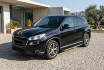 Peugeot 4008 2012–2017 Bočné prahy Maya V1 (2 ks, hliník) fotografia 1