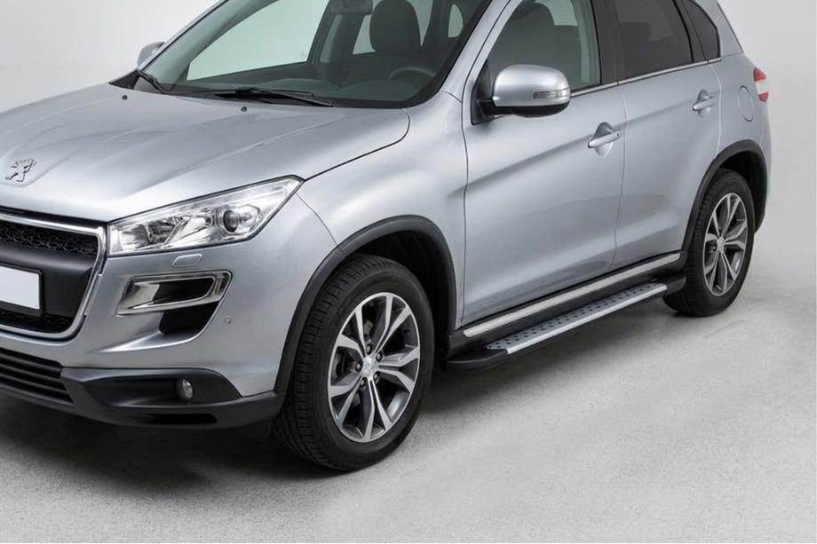 Peugeot 4008 2012–2017 Bočné nášľapy typu X5 (2 ks, hliník) Image