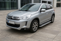 Citroen C-4 Aircross 2012–2017 Bočné nášľapy Maydos V2 (2 ks, hliník/nehrdzavejúca oceľ) fotografia 1