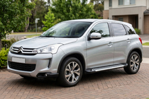 Citroen C-4 Aircross 2012–2017 Bočné nášľapy Line (2 ks, hliník) fotografia 1