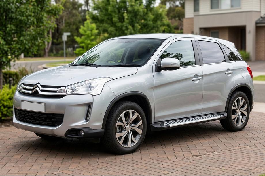 Citroen C-4 Aircross 2012–2017 Bočné nášľapy Line (2 ks, hliník) Image