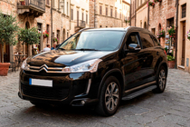 Citroen C-4 Aircross 2012–2017 Bočné nášľapy Bosphorus Black (2 ks, hliník) fotografia 1