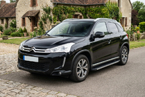 Citroen C-4 Aircross 2012–2017 Bočné prahy Maya V1 (2 ks, hliník) fotografia 1