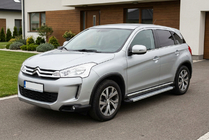 Citroen C-4 Aircross 2012–2017 Bočné nášľapy Maya V2 (2 ks, hliník) fotografia 1