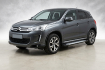 Citroen C-4 Aircross 2012–2017 Bočné nášľapy typu X5 (2 ks, hliník) fotografia 1