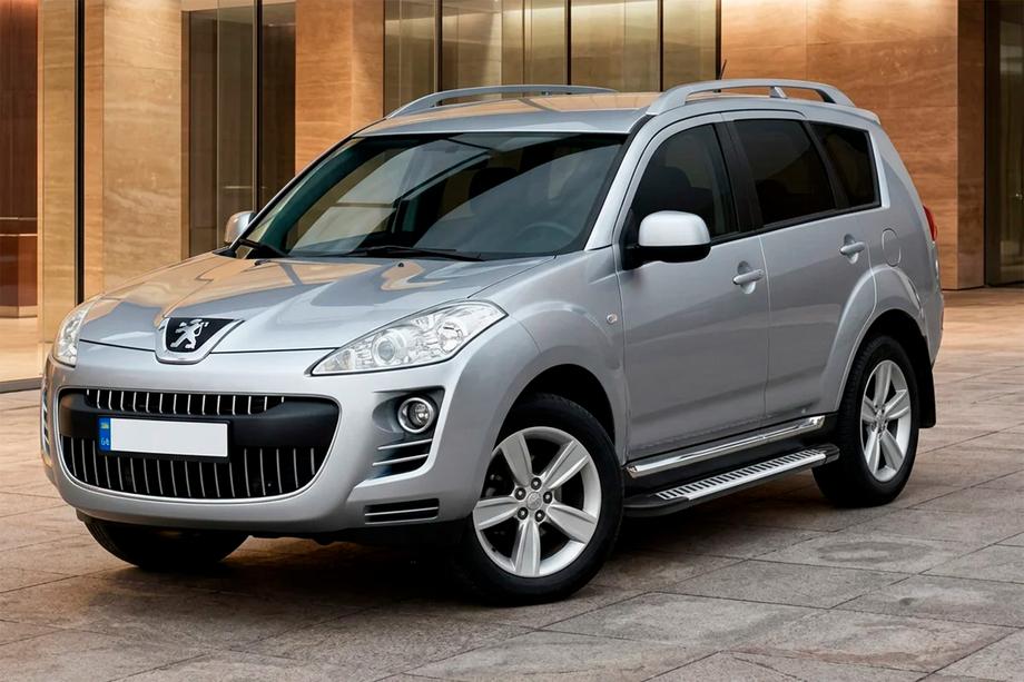 Peugeot 4007 2007–2013 Bočné nášľapy Line (2 ks, hliník) Image