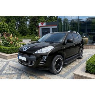 Bočné nášľapy Allmond Black (2 ks, hliník) fotografia 1