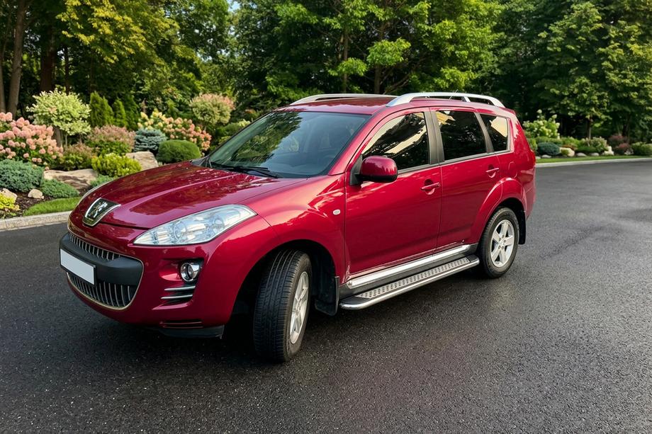 Peugeot 4007 2007–2013 Bočné nášľapy Maydos V2 (2 ks, hliník/nehrdzavejúca oceľ) Image