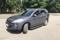 Peugeot 4007 2007–2013 Bočné nášľapy Tayga (2 ks, hliník) fotografia 1